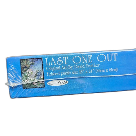 Bits & Pieces 550ct Puzzle “Last One Out” Birds David Feather Art 18"x24" Sealed - Picture 2 of 6